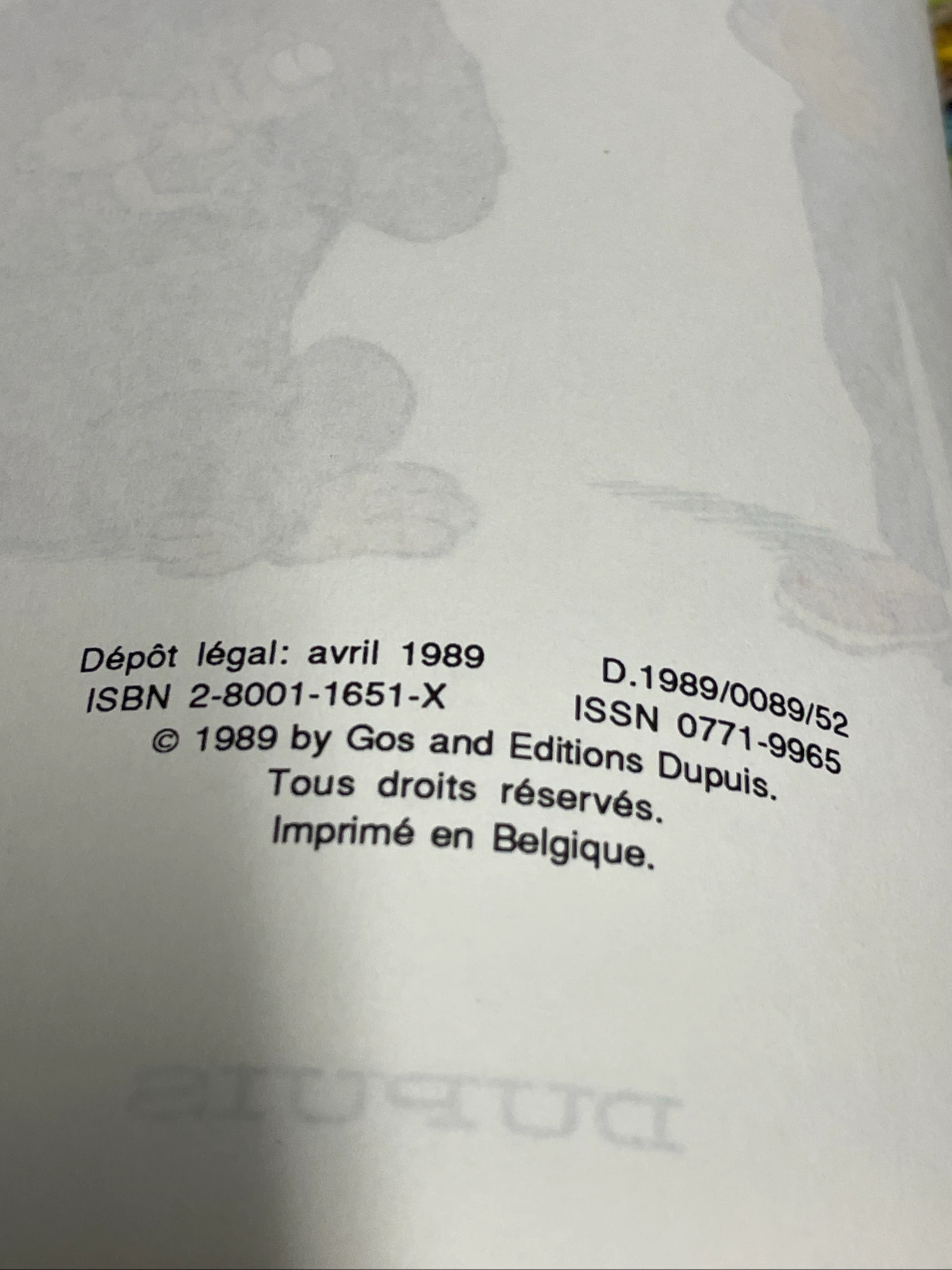 Bd EO The Scrameustache / volume 18 Where are you from, Scrameustache? / Dupuis – photo 3